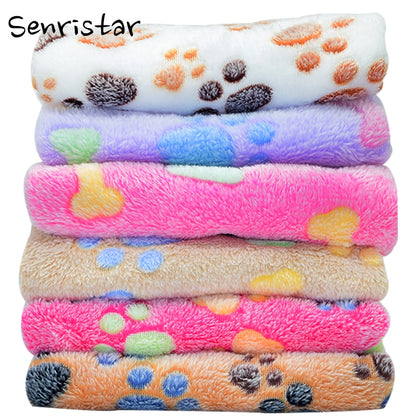 Pet Bed Blanket Soft Fleece Cat Cushion Blanket - Dog Bed Supplies