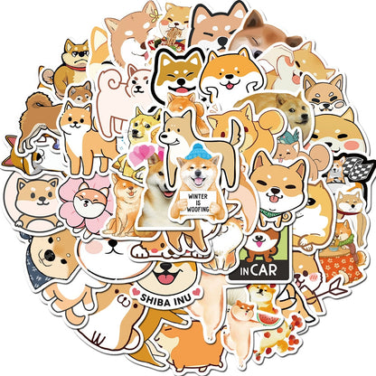 Lovely Pet Shiba Animal Stickers