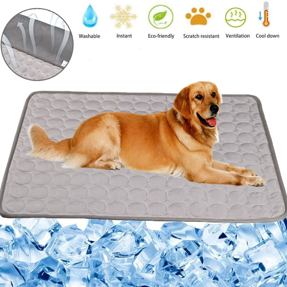 Dog Mat Cooling Summer Pad Blanket Sofa Car Seat - Dog Bed Supplies