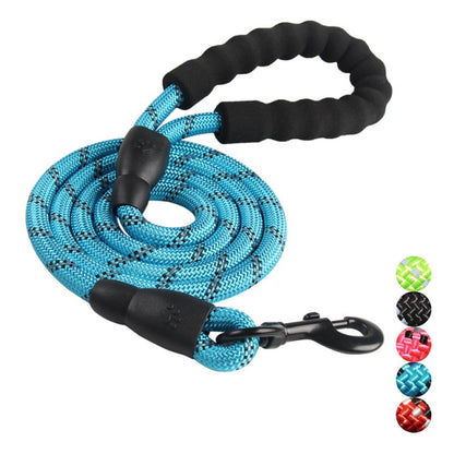 Dog Rope Nylon Round Reflective Leash