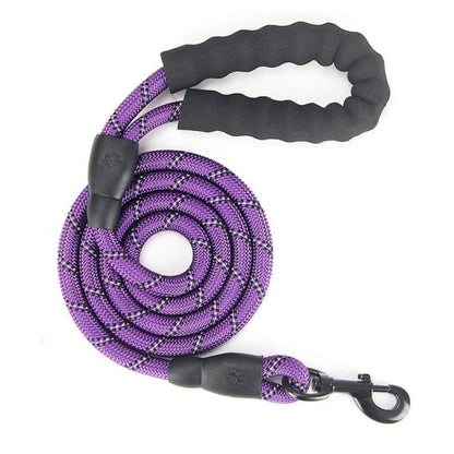 Dog Rope Nylon Round Reflective Leash