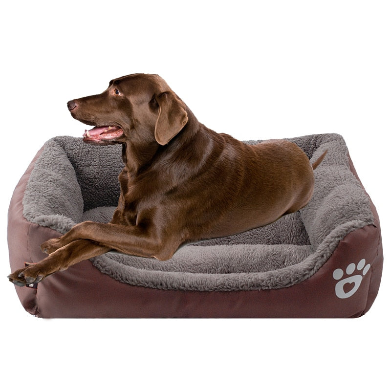 Super Large Dog Sofa Dog Bed Bottom Soft Fleece - Dog Bed Supplies
