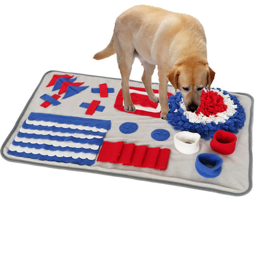 Dog Snuffle Mat Puzzle Toys Feeder Pet