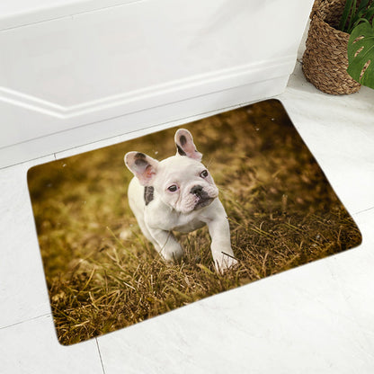 MINI French Bulldog Pet Dog Doormat Decor