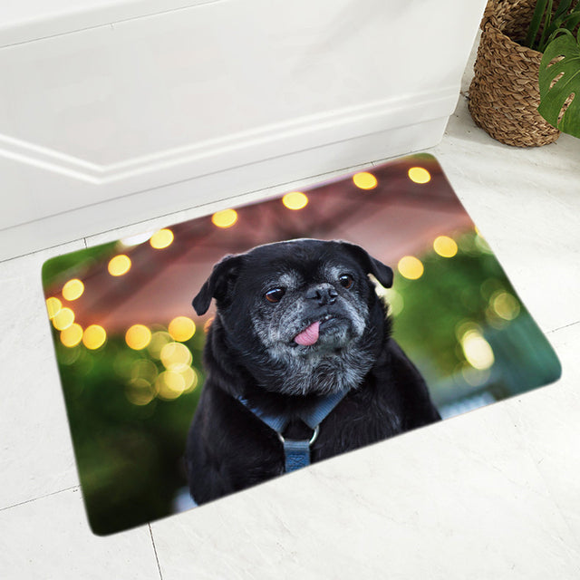MINI French Bulldog Pet Dog Doormat Decor