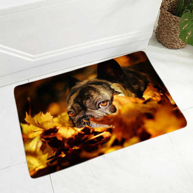 MINI French Bulldog Pet Dog Doormat Decor