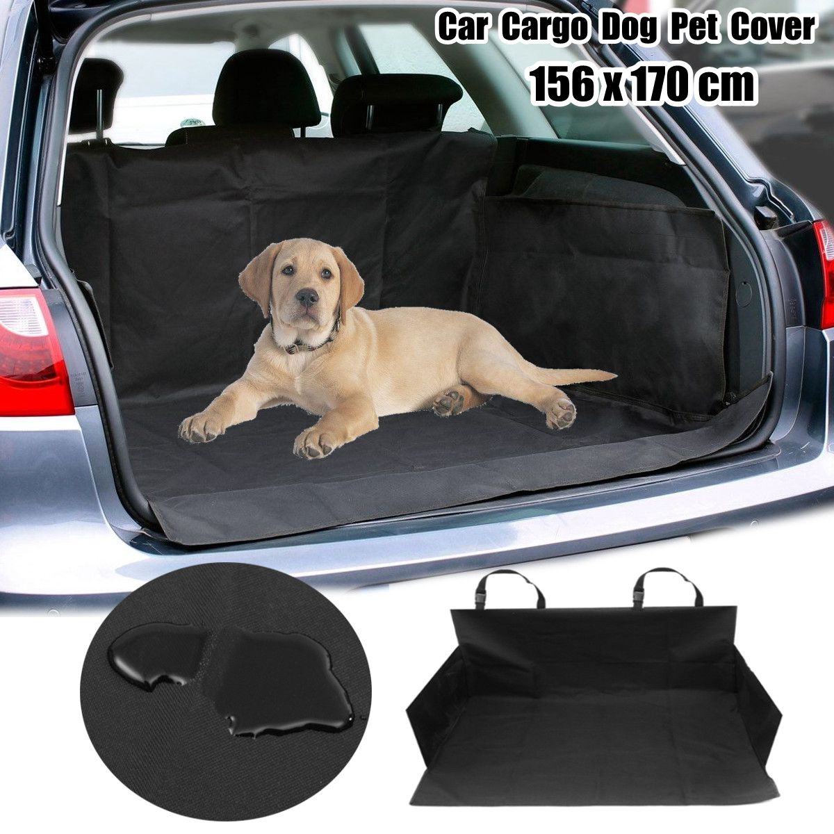 Waterproof Pet Dog Car Boot Seat Cover