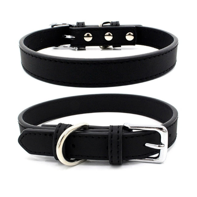 Affordable Comfort PU Leather Collar