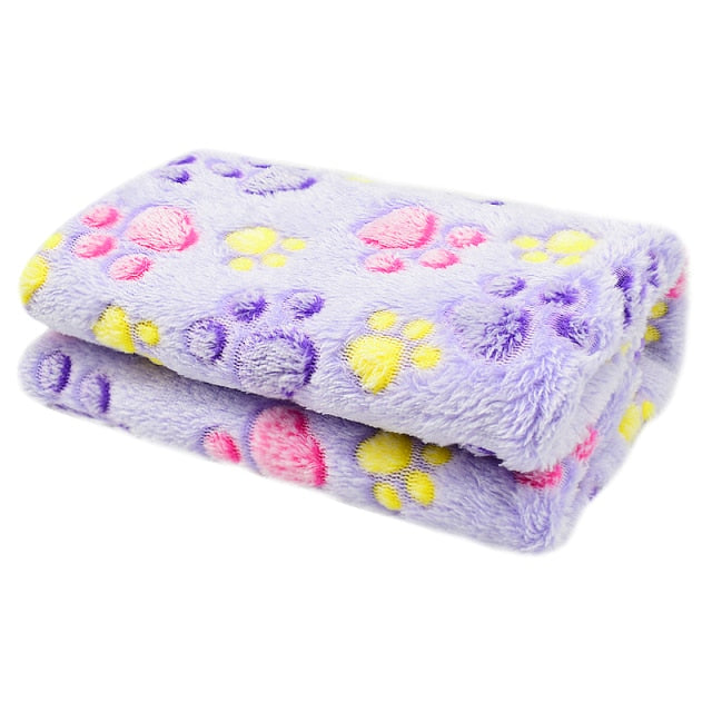 Pet Bed Blanket Soft Fleece Cat Cushion Blanket - Dog Bed Supplies