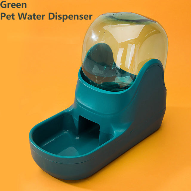 Dogs Feeder Automatic Water Dispenser Food Bowl
