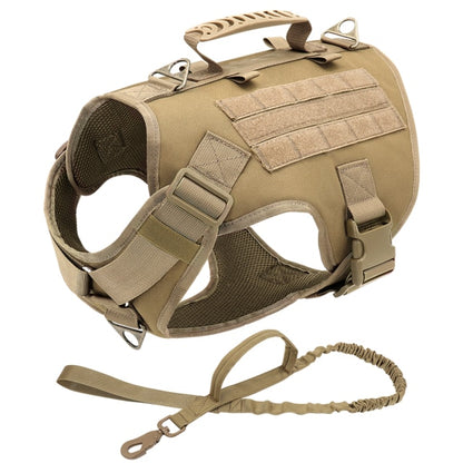 Tactical Dog Harness Pet Military Training Dog Vest