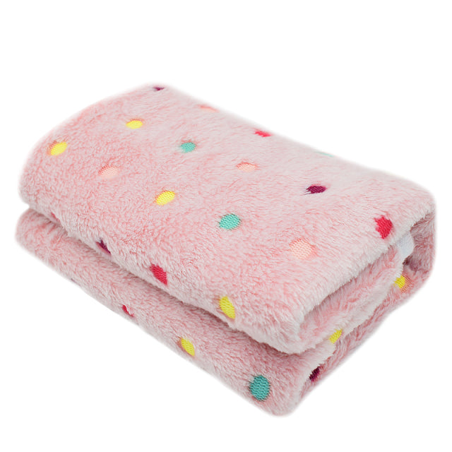 Dog Bed Soft Fleece Cushion Blanket