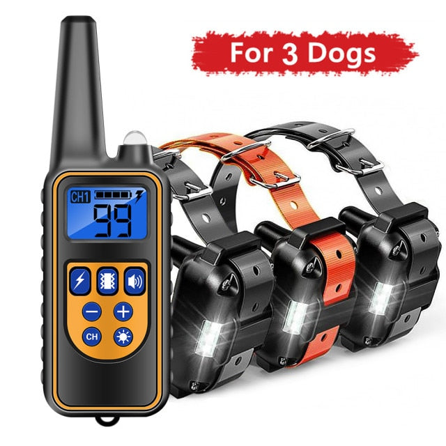 Electric Dog Training Collar Anti Bark Electric Pulse