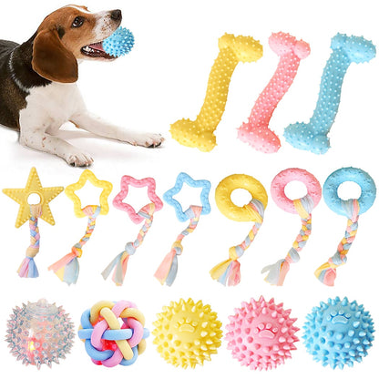 Pet Toy Ball Tooth Cleaning Chewing