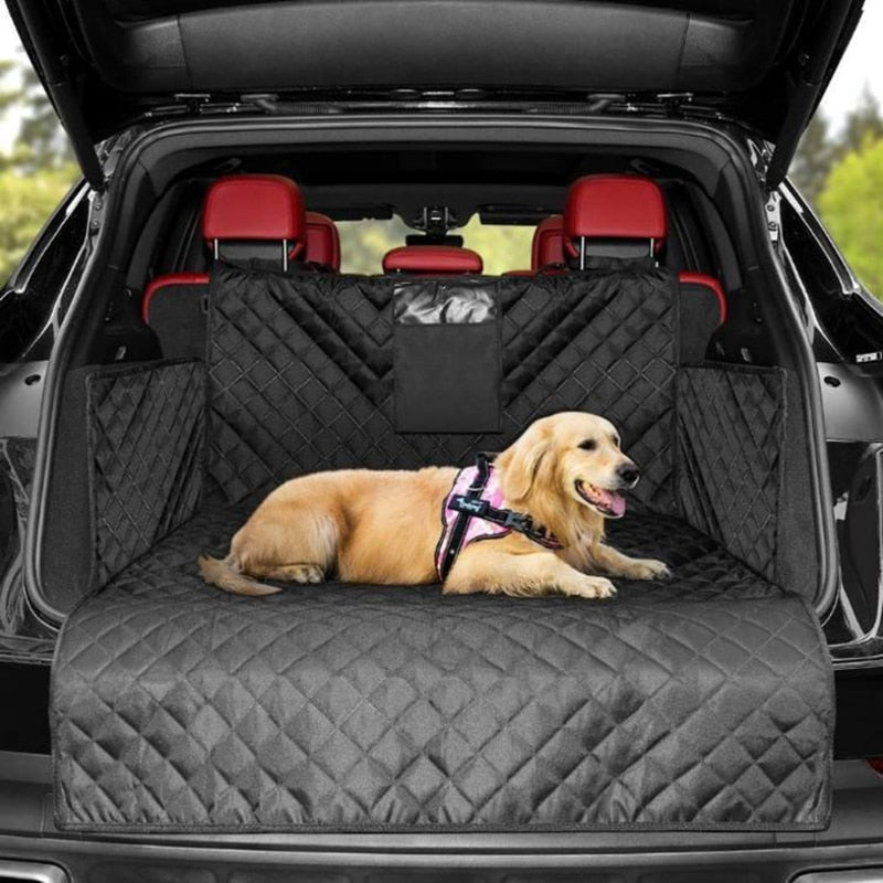 Dog Car Seat Cover Trunk Case Transporter Mat - Dog Bed Supplies