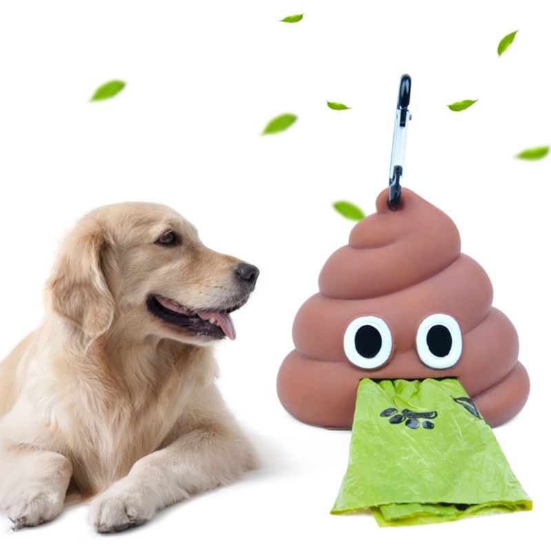 Portable Waste Bag Dispenser Carrier Dog Poop