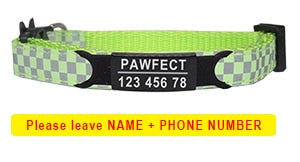 Cat Collar Custom Personalized ID