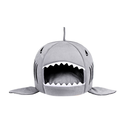Shark Pet House Dog Bed For Dogs Cats Small Animals - Dog Bed Supplies