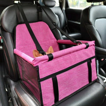 Pet Dog Carrier Car Seat Cover Pad Carry House Basket For Dogs