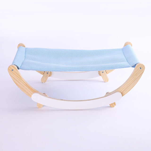 New Moon Swing Bed Wood Hammock for Puppy