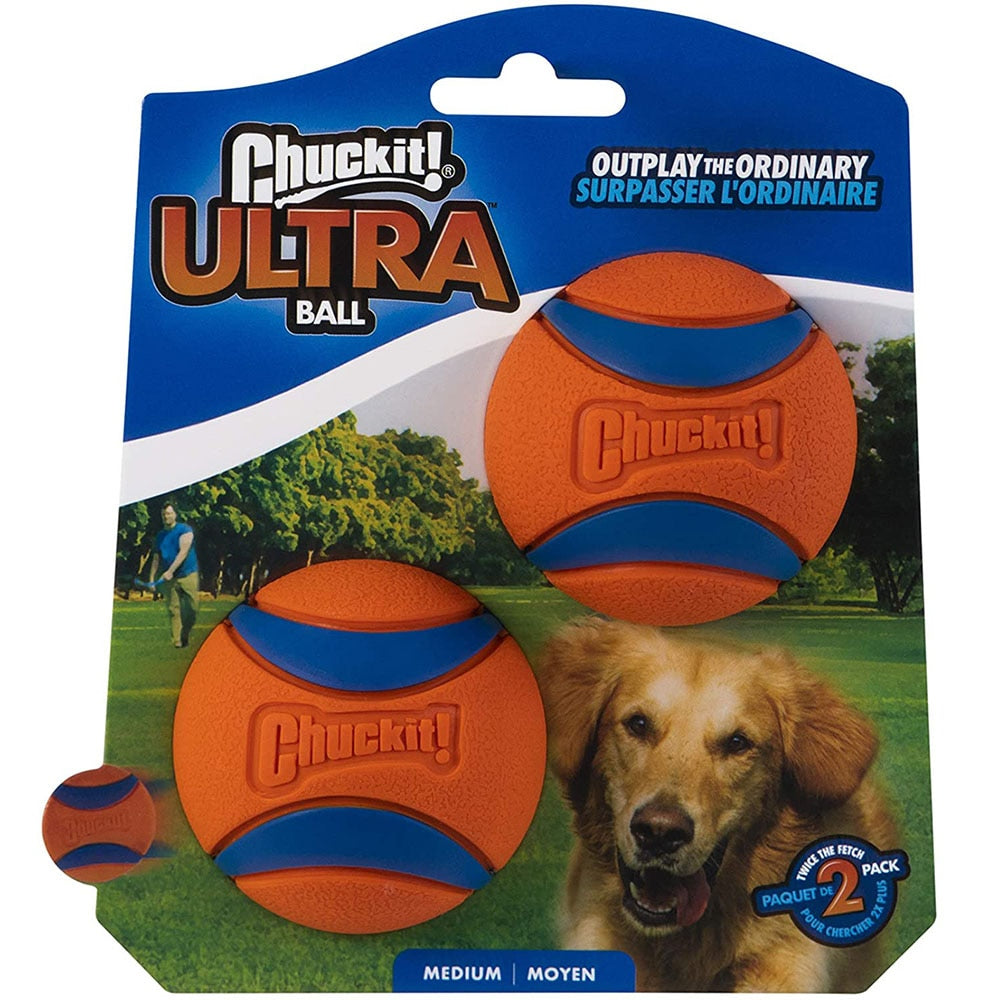 Dog Toy Ultra Rubber Ball Resistance Bite