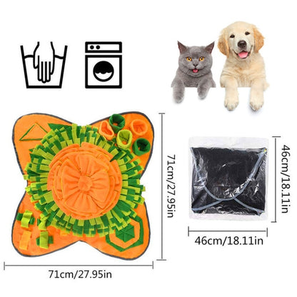 Dog Mat Sniffing Pad Blanket Training Puzzle Snuffle Mat