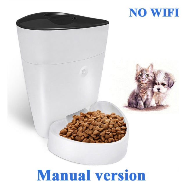 4L Automatic Feeder Wifi Remote Control Smart Dog