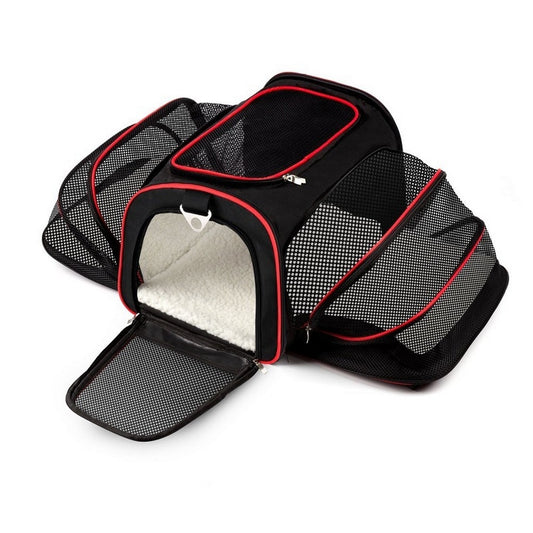 Expandable Pet Carrier Tote Soft Crate