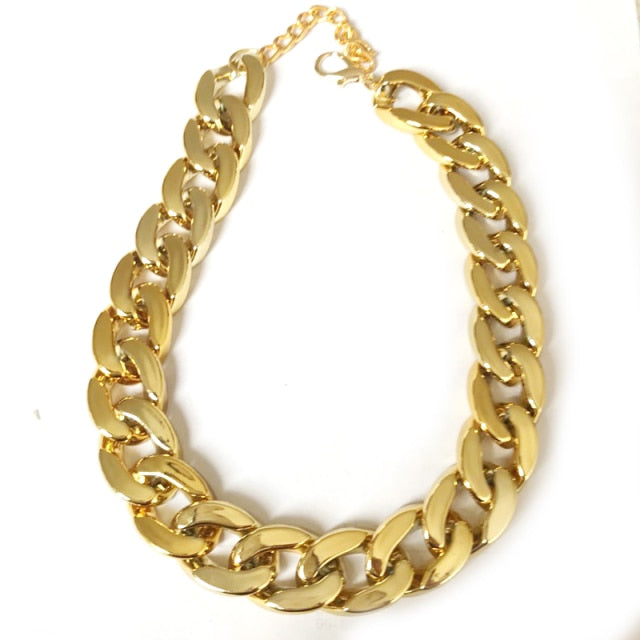 Pet Chain Collar Necklace Personalized Gold Chain
