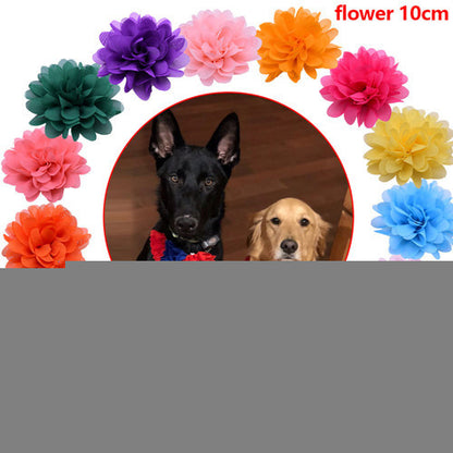 Dog Accessories Big Flower-Collar