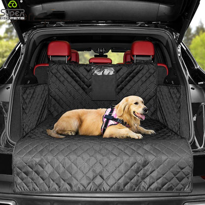 Black Wear-resistant Dog Car Seat Cover