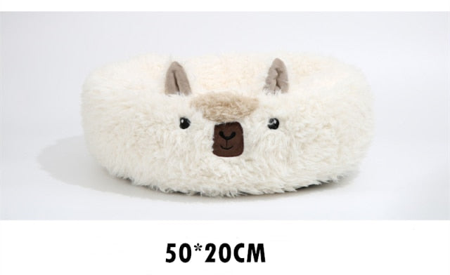 Super Soft Bed Kennel Alpaca Series Dog House - Dog Bed Supplies