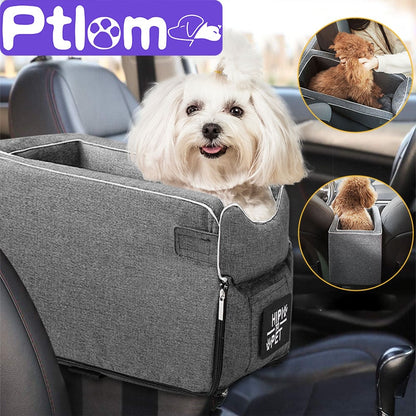 Car Pet Seat Portable Dog Car Seat Central Control Nonslip Dog Carriers