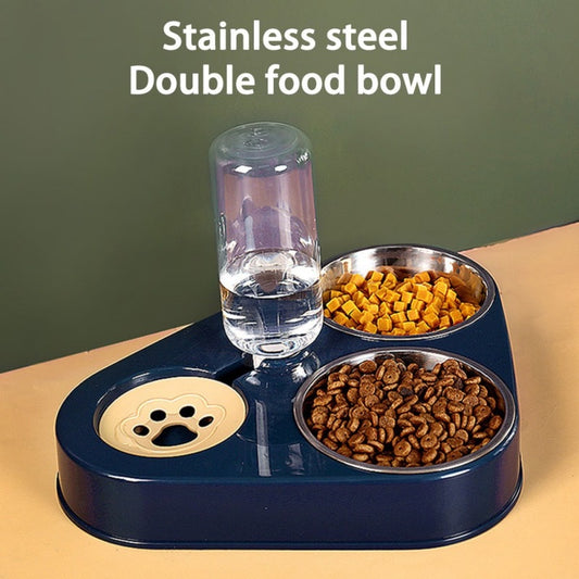 3 in 1 Pet Bowl Automatic Feeder Food Bowl