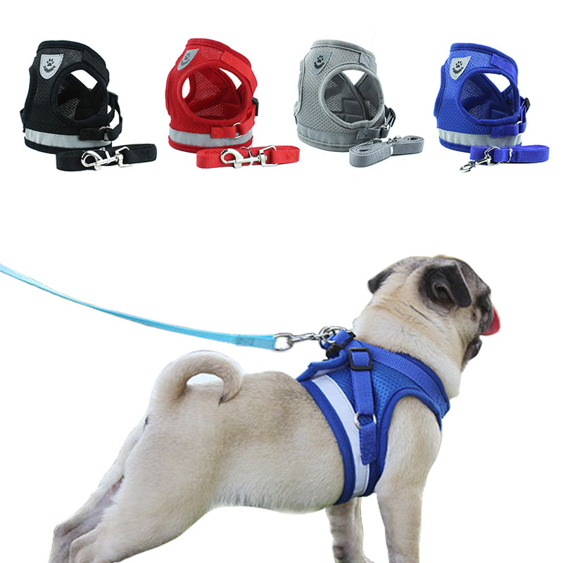 Dog Harness with Leash Summer Vest