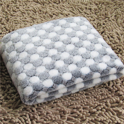 Soft Dog Bed Blanket Cute Pet Sleep