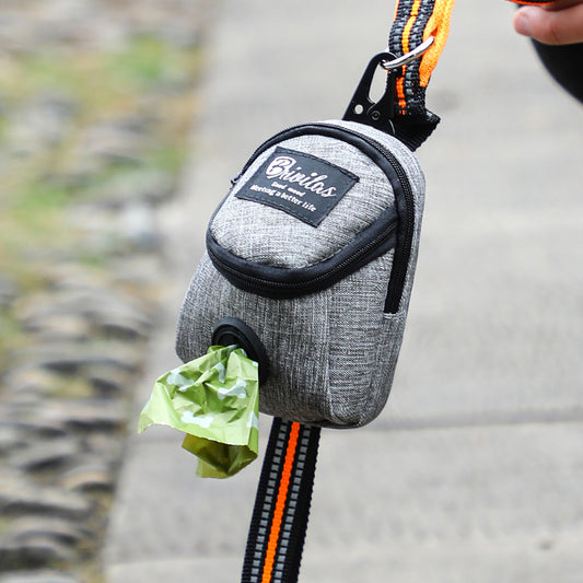 Portable training dog snack bag