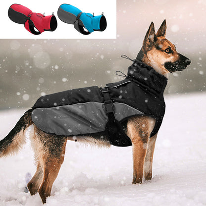 Waterproof Big Dog Clothes Dog Coat