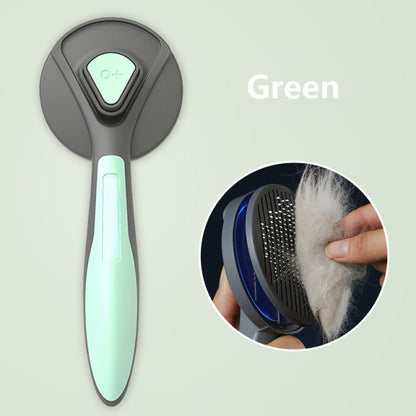 Dog Comb Hair Brush Cleaner Pet Grooming