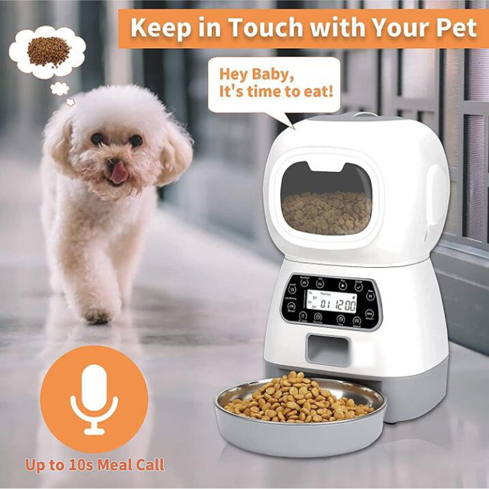 Pet Feeder Dispenser Automatic