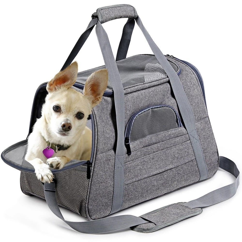 Dog Carrier Bag Portable Dog Backpack - Dog Bed Supplies