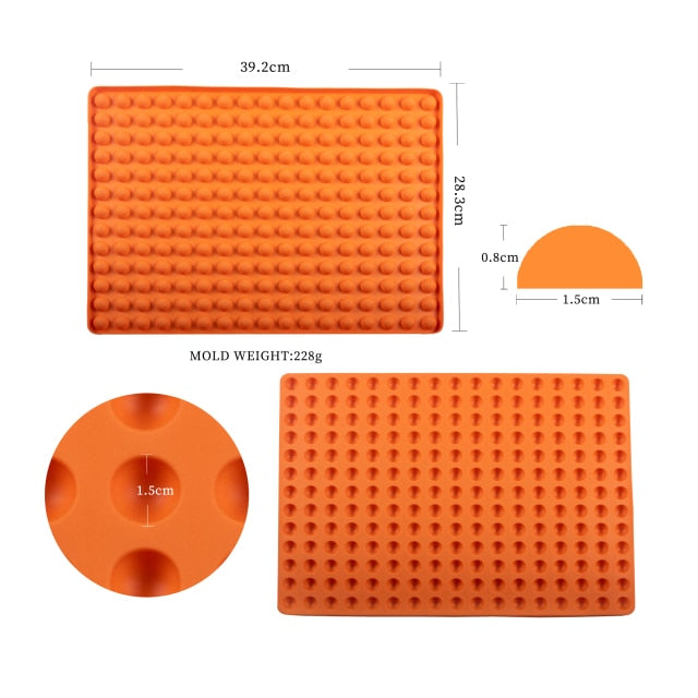 Multi-Function Dog Silicone Snacks Baking Mold Mat