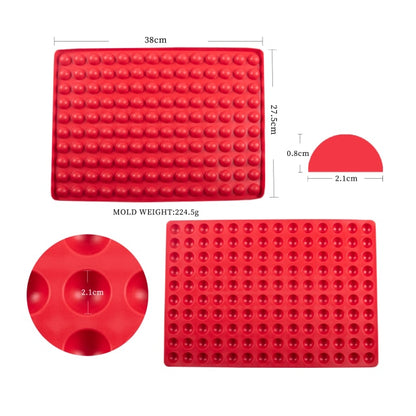 Multi-Function Dog Silicone Snacks Baking Mold Mat