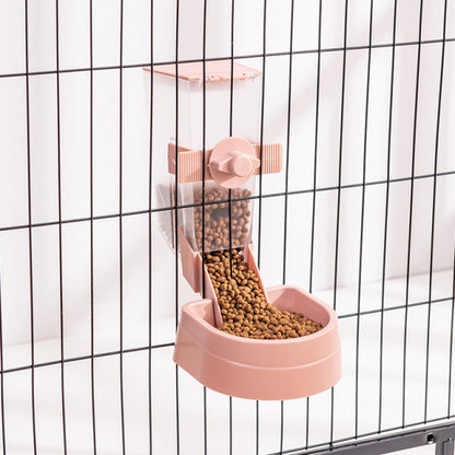 Automatic Dog Cage Hanging Bowl