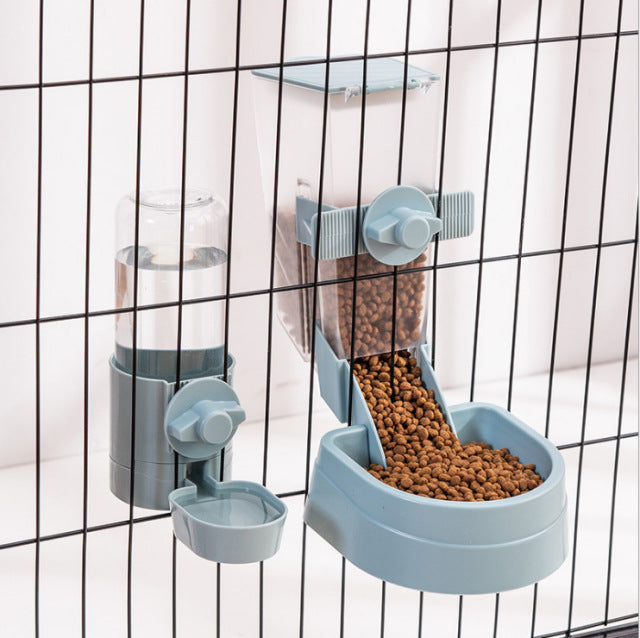 Automatic Dog Cage Hanging Bowl