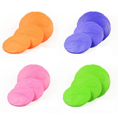 Funny Silicone Flying Saucer Dog Toy
