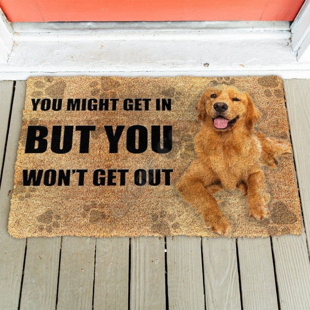 French Bulldog Doormat Door Floor Mats Decor Porch