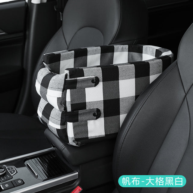 Safety seat car control anti-dirty pet kennel