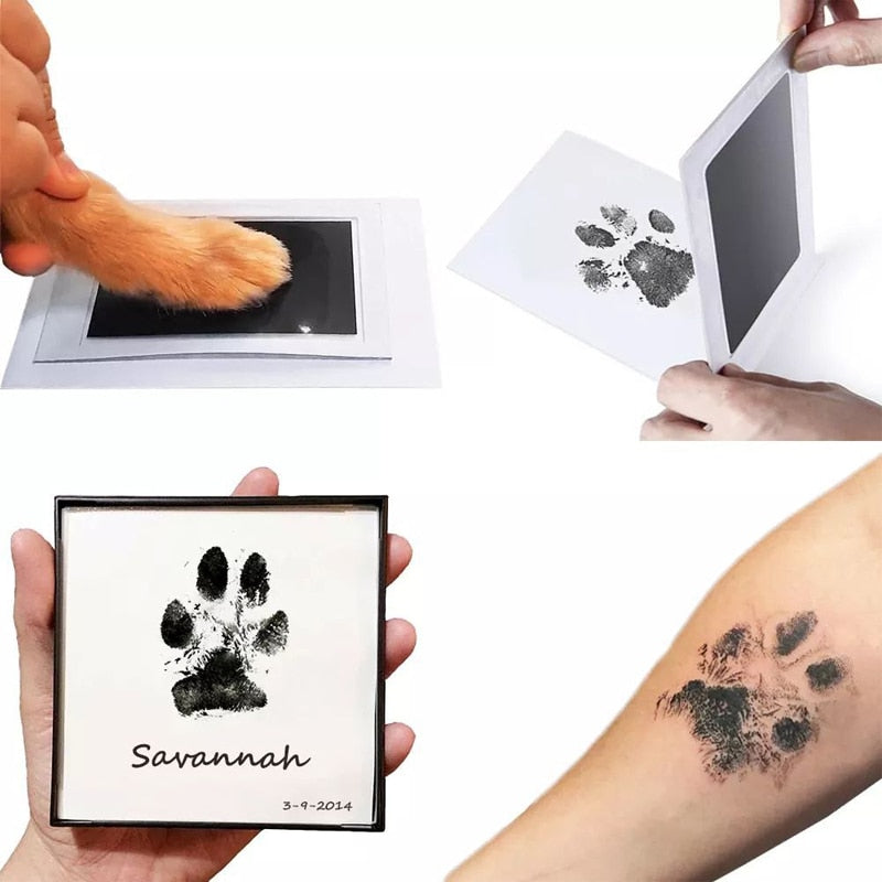 Footprints Handprint Ink Pads Pet Souvenir