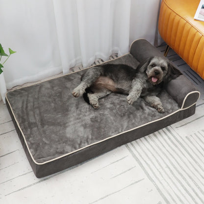 Dog Sofa Bed Large Beds Mats Winter Warm Sleeping House - Dog Bed Supplies